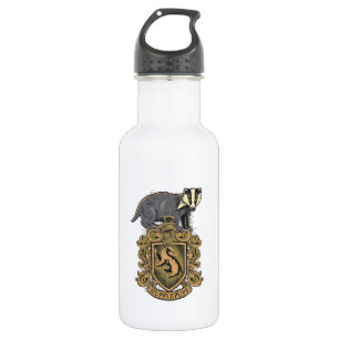 Bouteille D'eau Harry Potter   Hufflepuff Crest with Badger