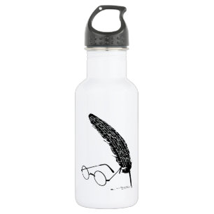 Bouteille D'eau Harry Potter Lunettes et plume