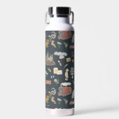 Bouteille D'eau HARRY POTTER™ | Motif icônes (Avant)