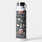 Bouteille D'eau HARRY POTTER™ | Motif icônes (Arrière)