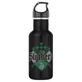 Bouteille D'eau Harry Potter | Slytherin QUIDDITCH™ Crest (Devant)