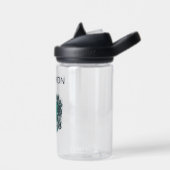 Bouteille D'eau Harry Potter | Slytherine | Ajouter Votre Nom (Gauche)