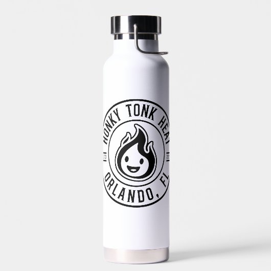 Bouteille D'eau HeatHead Black and White Water Bottle (Gauche)