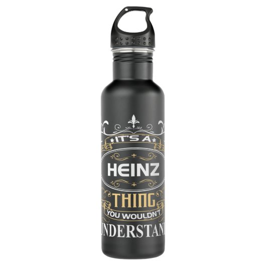 Bouteille D'eau Heinz Nom Chemise C'est une Heinz que tu ne voudra (Devant)
