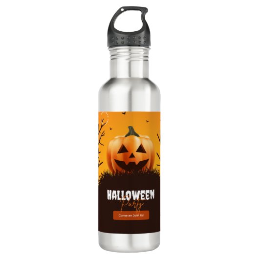 Bouteille D'eau Helloween (Devant)