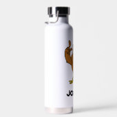 Bouteille D'eau Henery Hawk hurle | Ajouter Votre Nom (Plage)