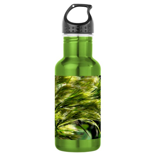Bouteille D'eau Herbe de plage dans la brise (Devant)