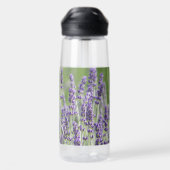 Bouteille D'eau Herbe Fleurale de Lavande Violette (Arrière)