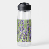 Bouteille D'eau Herbe Fleurale de Lavande Violette (Avant)