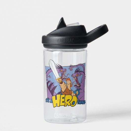 Bouteille D'eau Hercules vs Hydra - It's a HERO Thing Water Bottle (Gauche)
