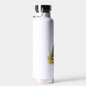 Bouteille D'eau Hérisson personnalisé (Plage)