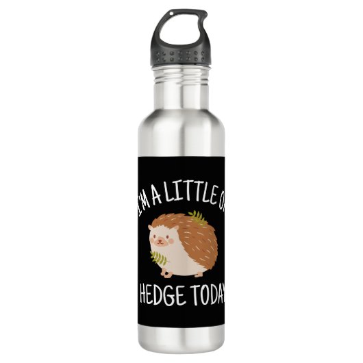 Bouteille D'eau Hérisson peu sur la couverture aujourd'hui (Devant)
