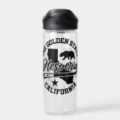 Bouteille D'eau Hesperia, Californie (Arrière)