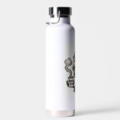 Bouteille D'eau Heure du café zombie (Plage)