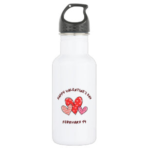 Bouteille D'eau Heureuse Sainte-Valentin 2024 - Saint Valentin 14