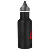 Bouteille D'eau Heureuse Sainte-Valentin - L'Amour Est Le Bonheur  (Gauche)