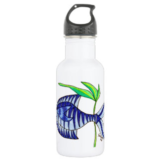 Bouteille D'eau Heureux d'être bleu