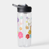 Bouteille D'eau Hibiscus Tropical Fleurs & Vibes d'été (Droite)