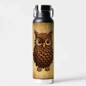 Bouteille D'eau Hibou Cône de Pin (Avant)