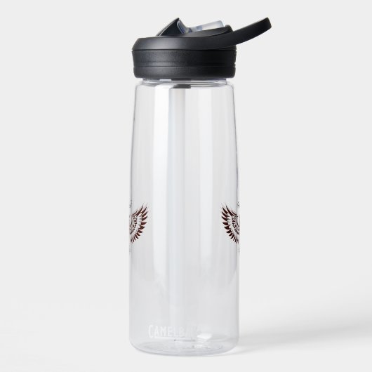 Bouteille D'eau Hibou Phénix – Vision Fougueuse (Gauche)