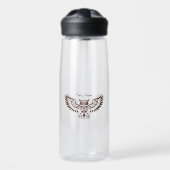 Bouteille D'eau Hibou Phénix – Vision Fougueuse (Avant)