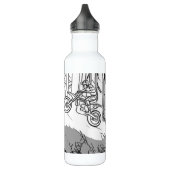 Bouteille D'eau Hill Climbing Motocross Racers (Gauche)