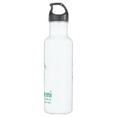 Bouteille D'eau Hineni Learning Center Water Bottle - White (Dos)