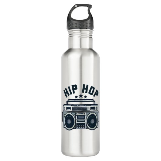 Bouteille D'eau Hip hop (Devant)