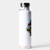 Bouteille D'eau hip hop de tortue cool (Plage)