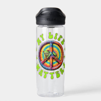 Bouteille D'eau Hippie Love Peace Life Matters Custom 