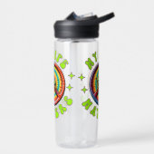 Bouteille D'eau Hippie Love Peace Life Matters Custom  (Gauche)