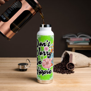 Bouteille D'eau Hippie Peace Tie Dye Gnomes Tumbler Botte