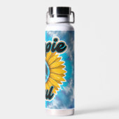 Bouteille D'eau Hippie Peace Tie Dye Soul Tumbler Botté (Arrière)
