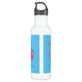 Bouteille D'eau Hippo Cute Kids Saint Valentin (Dos)