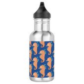 Bouteille D'eau Hippopotames en orange (Droite)