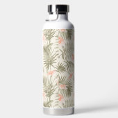 Bouteille D'eau Hisbiscus Tropical Palm Tree Motif (Droite)