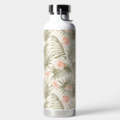 Bouteille D'eau Hisbiscus Tropical Palm Tree Motif (Droite)