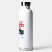 Bouteille D'eau History Matters - Bold Political Statement Art (Droite)