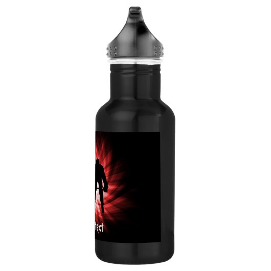 Bouteille D'eau Hockey rouge (Droite)