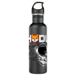 Bouteille D'eau HODL Astronaut Shiba Inu SHIB Crypto Coin HODL