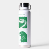 Bouteille D'eau HOGWARTS™ Grille d'animaux de maison (Arrière)