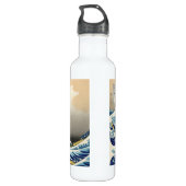 Bouteille D'eau Hokusai la grande vague (Dos)