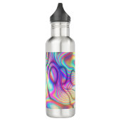 Bouteille D'eau Holographie couleur Trippy Holo (Gauche)