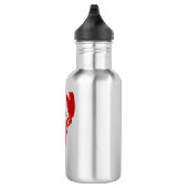 Bouteille D'eau Homard rouge profond (Droite)