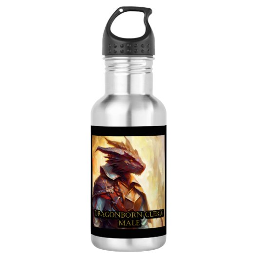 Bouteille D'eau Homme Clerc (Devant)