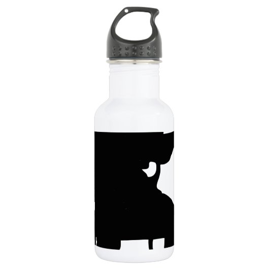 Bouteille D'eau Homme de guitare (Devant)