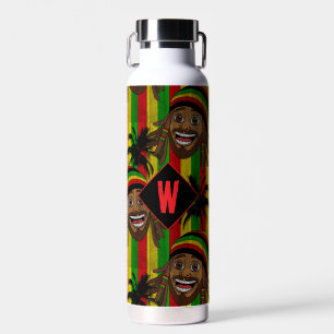 Bouteille D'eau Homme Rasta Rieur Monogramme Rayé