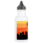 Bouteille D'eau Horizon à 8 bits ATL d'Atlanta (Gauche)