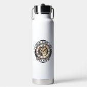 Bouteille D'eau Horloge Temps Chat Chat Graphique Tee Art - Horlog (Salle de sport)