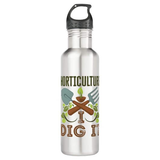 Bouteille D'eau Horticulture I Dig It (Devant)